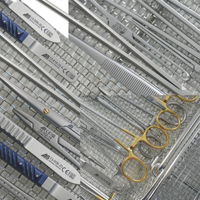Bandejas y cestas de esterilización AS